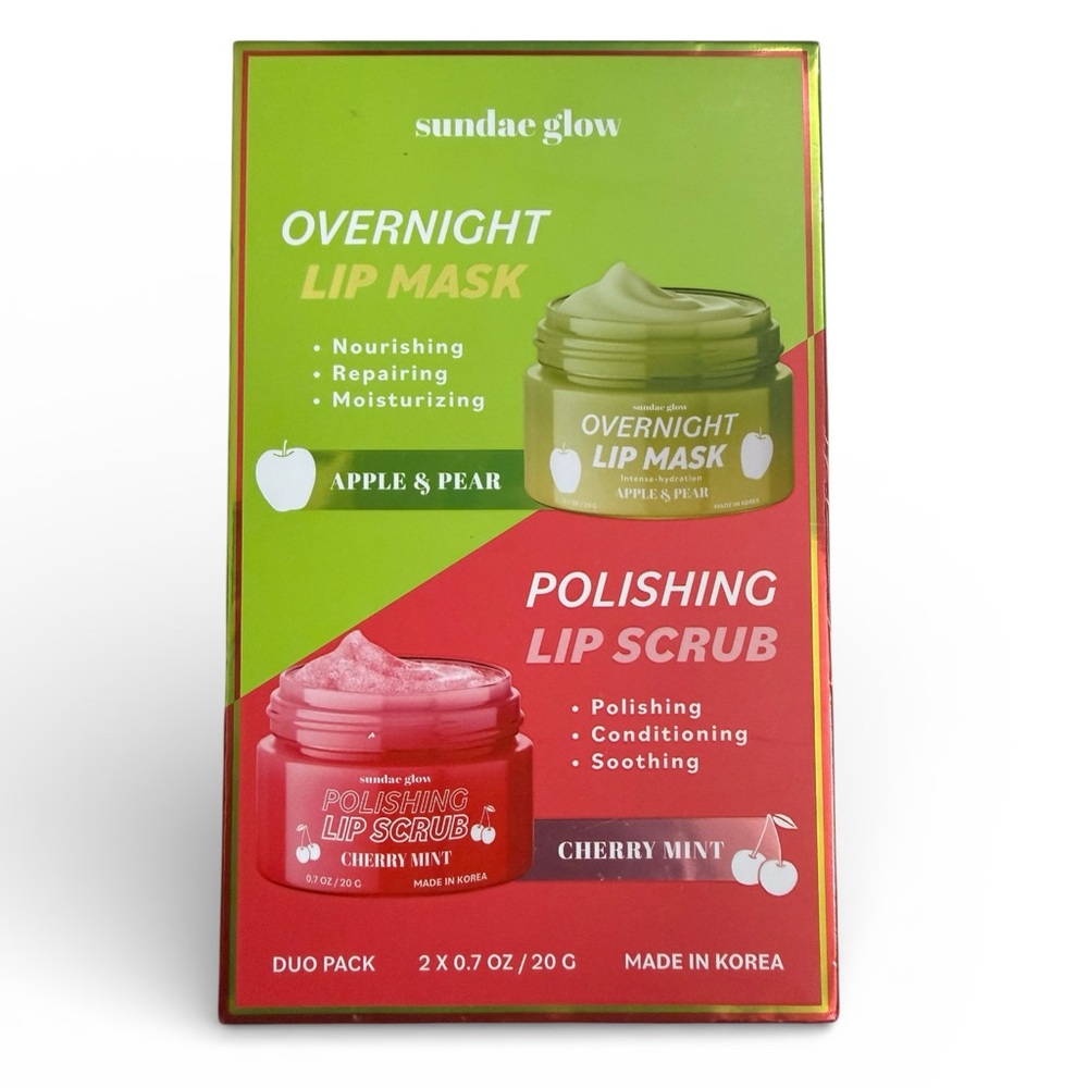 Sundae Glow Lip Care Duo Mask & Scrub